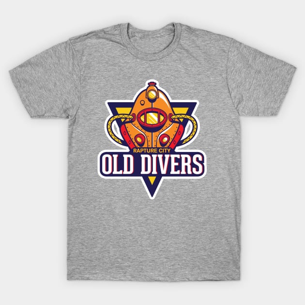 Old Divers T-Shirt by Capi_Tanaka